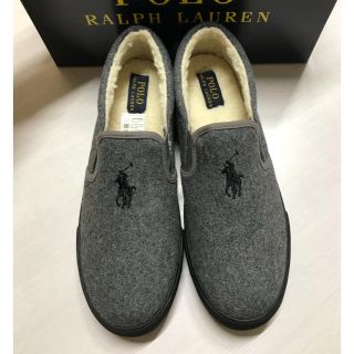 ポロラルフローレン(POLO RALPH LAUREN)の新品❤︎ポロラルフローレン もこもこスリッポン(スリッポン/モカシン)