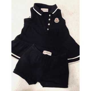 モンクレール(MONCLER)のモンクレール  パンツ付きワンピース（3/6M）大量出品中★h&m様専用(ワンピース)