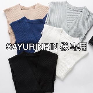 SAYURINRIN 様専用 授乳服 ノースリーブトップス(マタニティトップス)