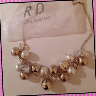 アールディールージュディアマン(RD Rouge Diamant)のRD ネックレス(ネックレス)