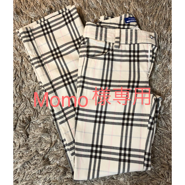 BURBERRY BLUE LABEL(バーバリーブルーレーベル)の Burberry バーバリー ブルーレーベル パンツ ボトムス   レディースのパンツ(その他)の商品写真