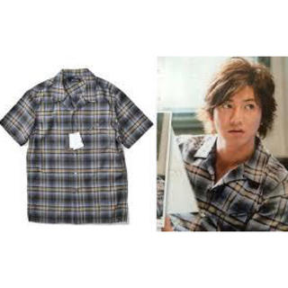 ルードギャラリー(RUDE GALLERY)のキムタク着 ルードギャラリー 半袖チェックシャツ サイズ4(シャツ)