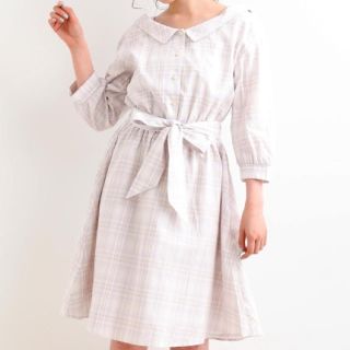 マジェスティックレゴン(MAJESTIC LEGON)のMAJESTIC LEGON ＊ 2wayチェックシャツワンピース(ひざ丈ワンピース)