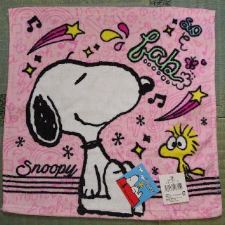 スヌーピー(SNOOPY)のスヌーピーのハンドタオル2(タオル)