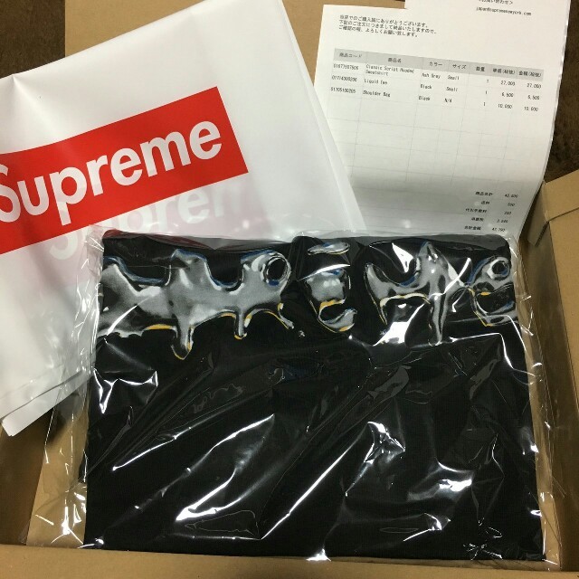 【メール便無料】 supreme - Supreme liquid Sサイズ black tee Tシャツ/カットソー(半袖/袖なし)