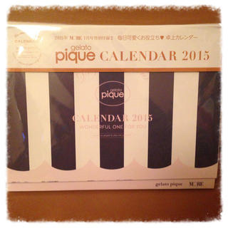 ジェラートピケ(gelato pique)のジェラートピケ 卓上カレンダー2015(その他)