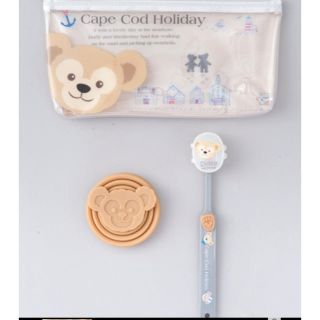 ディズニー(Disney)の★新品★ディズニー♡ダッフィー♡歯ブラシセット♡ケープコッドホリデー♪(歯ブラシ/歯みがき用品)