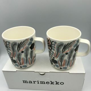 マリメッコ(marimekko)のマリメッコ レットヴィヒキルース マグカップ ペア(グラス/カップ)