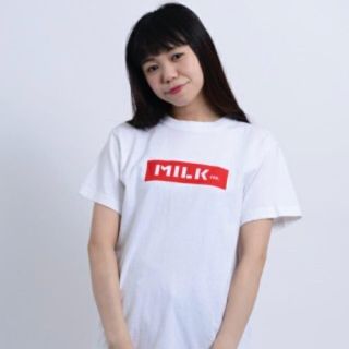 ミルクフェド(MILKFED.)のミルクフェドロゴTシャツ(Tシャツ(半袖/袖なし))