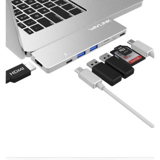 MacBook Pro USB-Cハブ アダプタ(PC周辺機器)