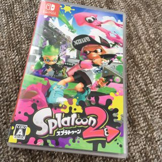 ニンテンドースイッチ(Nintendo Switch)の美品 ♡ スプラトゥーン2(携帯用ゲームソフト)