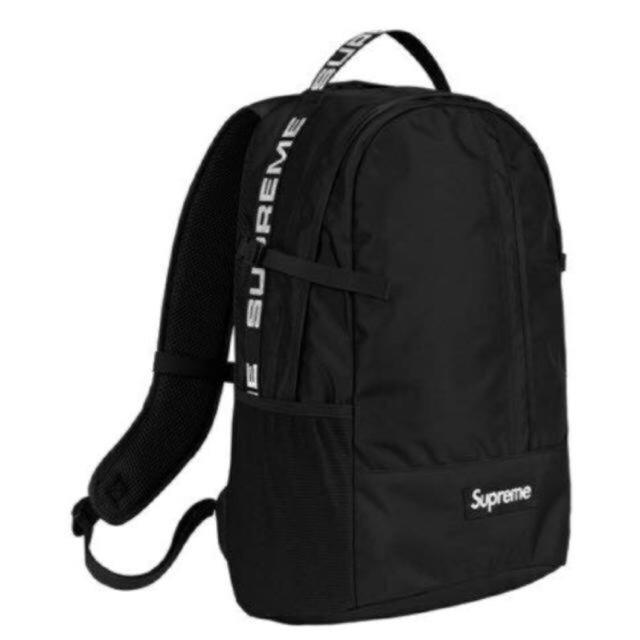 新品未開封【黒】 18ss Backpack supreme
