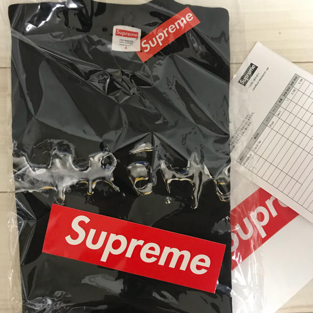 Supreme(シュプリーム)の【最安値】 Supreme Liquid Tee リキッド 黒 S メンズのトップス(Tシャツ/カットソー(半袖/袖なし))の商品写真