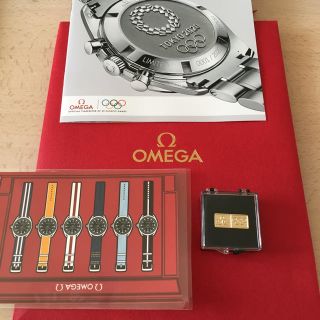 オメガ(OMEGA)のオメガ 東京オリンピック ピンバッチ シール(ノベルティグッズ)