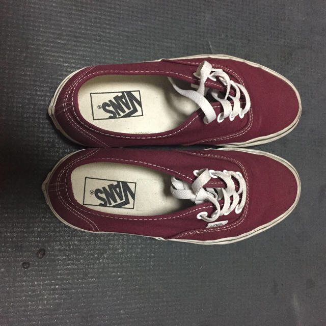 VANS(ヴァンズ)のバンズ スニーカー ワインレッド！ レディースの靴/シューズ(スニーカー)の商品写真