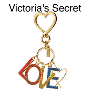 ヴィクトリアズシークレット(Victoria's Secret)の★Victoria's Secret★キーホルダー★レインボー LOVE(キーホルダー)