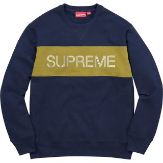 シュプリーム(Supreme)のシュプリーム Zigzag stitchpanel Crewnec トレーナー (スウェット)