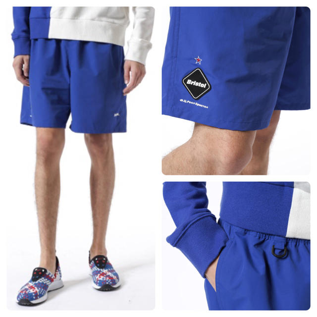 大阪買付 【F.C.Real Bristol NYLON EASY SHORTS S】 | www