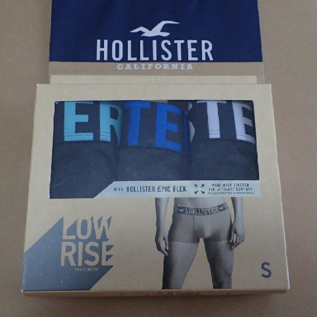 Hollister(ホリスター)の6  新品 ホリスター ボクサーパンツ 3枚セット
 メンズのアンダーウェア(ボクサーパンツ)の商品写真