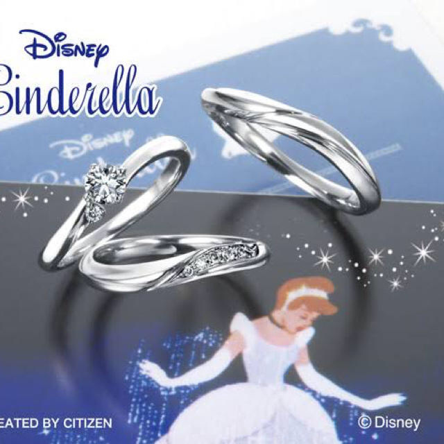 Disney - ディズニー公式 pt850 ハーフ エタニティー ダイヤリング 結婚指輪