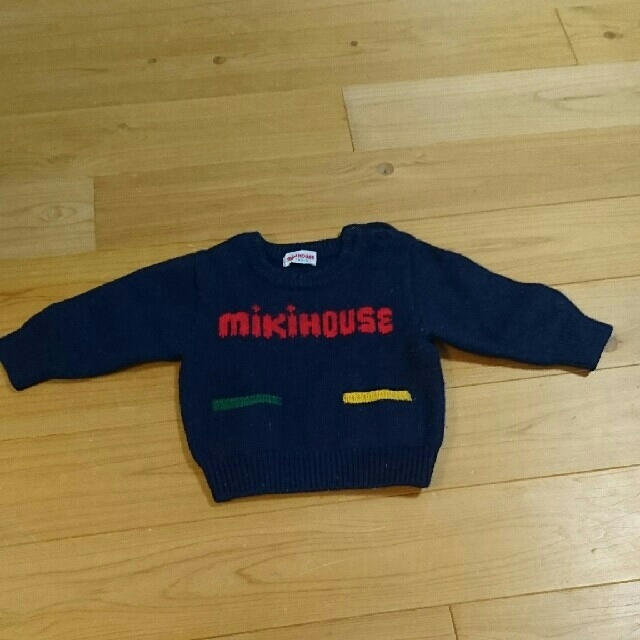 mikihouse(ミキハウス)の112.セーター 80 キッズ/ベビー/マタニティのベビー服(~85cm)(ニット/セーター)の商品写真