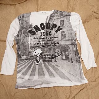 スヌーピー(SNOOPY)のスヌーピー Tシャツ(Tシャツ/カットソー(七分/長袖))