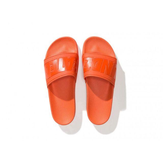 UNDEFEATED(アンディフィーテッド)のUNDEFEATED SLIDE - ORANGE メンズの靴/シューズ(サンダル)の商品写真