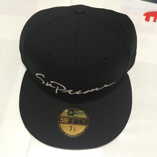 【Mサイズ送料込】Classic Script New Era blackカラー