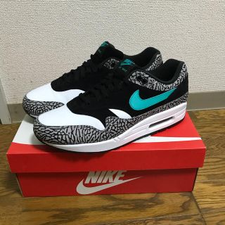 ナイキ(NIKE)のNIKE AIR MAX 1 atmos elephant アトモス ジェイド(スニーカー)