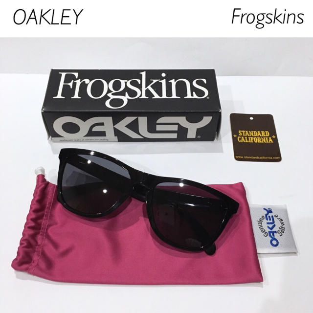 Oakley(オークリー)のOAKLEY FROGSKINS ASIAN FIT OO9245-01 メンズのファッション小物(サングラス/メガネ)の商品写真