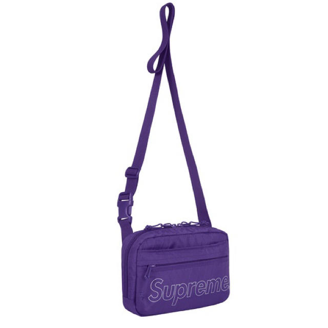 【送料込パープルカラー】supreme  shoulder bag