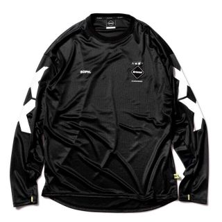 エフシーアールビー(F.C.R.B.)の新品タグ付 FCRB 18AW L/S Tour Tee 黒 S size(Tシャツ/カットソー(七分/長袖))