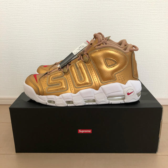 Supreme(シュプリーム)の【新品】Supreme × Nike Air More Uptempo メンズの靴/シューズ(スニーカー)の商品写真