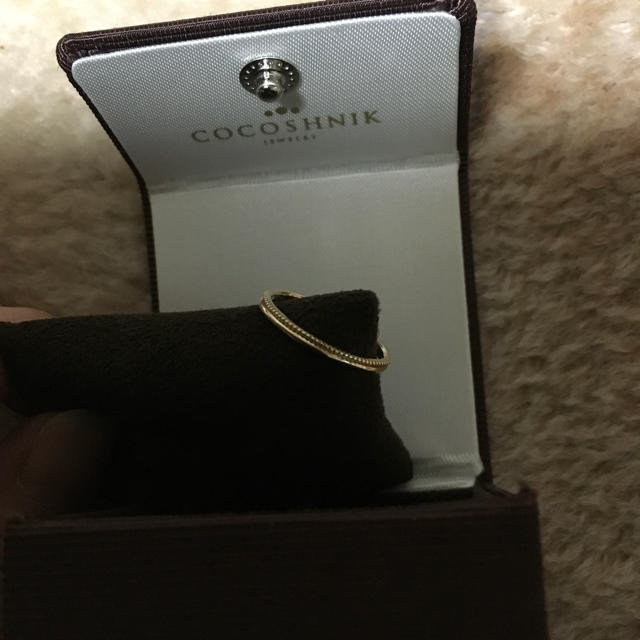 COCOSHNIK(ココシュニック)のCOCOSHNIKの指輪3つ レディースのアクセサリー(リング(指輪))の商品写真