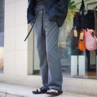 サンシー(SUNSEA)のSUNSEA 18ss summerwool teketeke pants(スラックス)