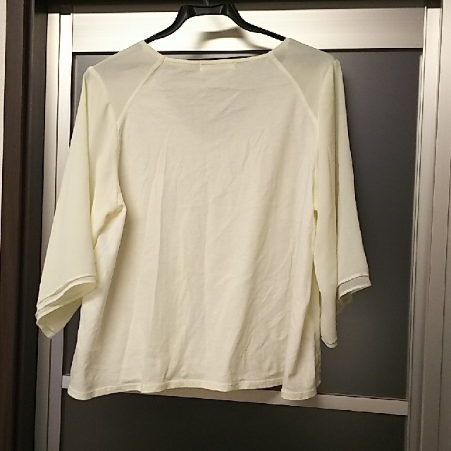 moussy(マウジー)の白のトップス レディースのトップス(カットソー(長袖/七分))の商品写真