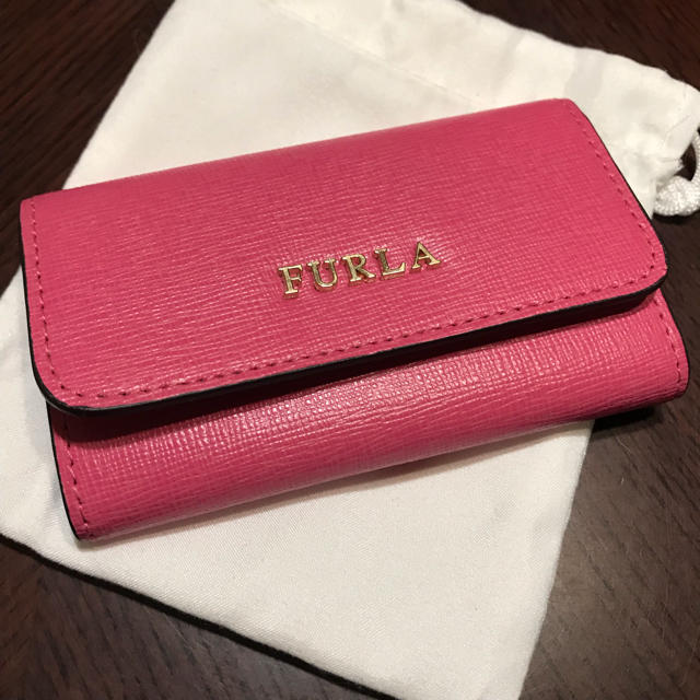 FURLA フルラ 6連キーケース ピンク お買い得品 - 小物 FURLA フルラ 6連キーケース ピンク お買い得品 - 小物