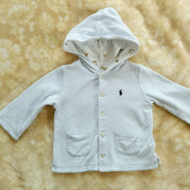 Ralph Lauren(ラルフローレン)の80sizeコットンパーカー キッズ/ベビー/マタニティのキッズ服男の子用(90cm~)(その他)の商品写真