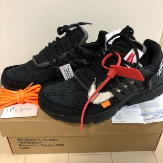 ナイキ(NIKE)のOFF-WHITE × NIKE AIR PRESTO(スニーカー)