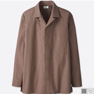 ユニクロ(UNIQLO)のUNIQLO U オープンカラーシャツ(シャツ)