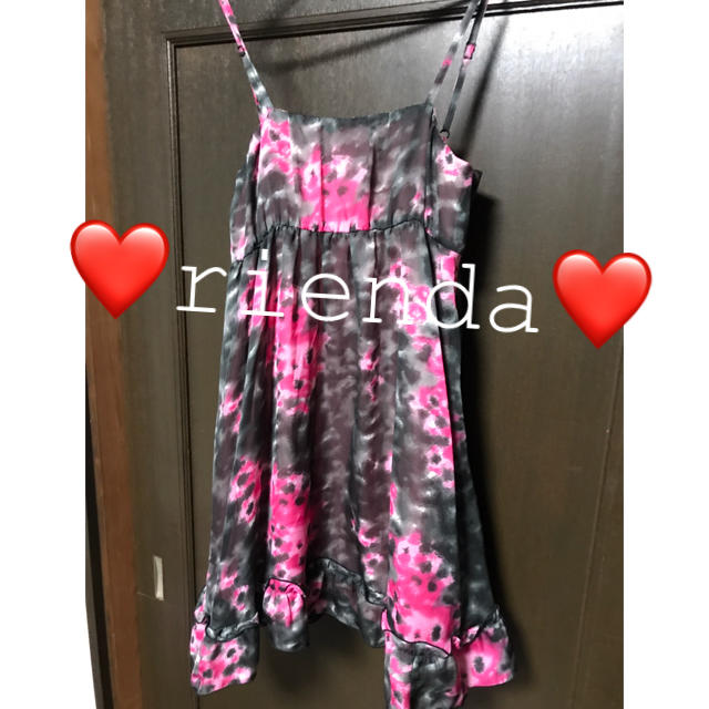 rienda(リエンダ)の新品✩rienda✩ドレス✩人気✩デート服✩結婚式✩パーティー✩セクシー✩送料込 レディースのワンピース(ミニワンピース)の商品写真