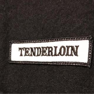 テンダーロイン(TENDERLOIN)の本物テンダーロイン傑作ワッペン半袖シャツLメンズTENDERLOINリブワークM(シャツ)