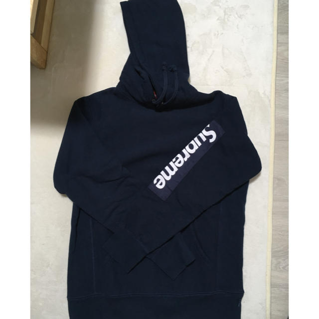 Supreme Sleeve Patch Hooded Sweatshirt