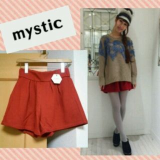 ミスティック(mystic)の【新品】mystic＊タックキュロット(キュロット)