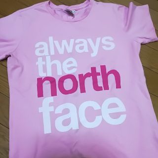 ザノースフェイス(THE NORTH FACE)のTHE NORTH FACE　Tシャツ　ピンク(登山用品)