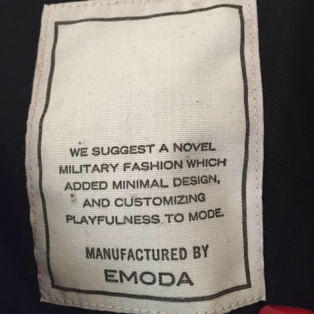 EMODA(エモダ)のEMODA MA-1ブルゾン レディースのジャケット/アウター(ブルゾン)の商品写真