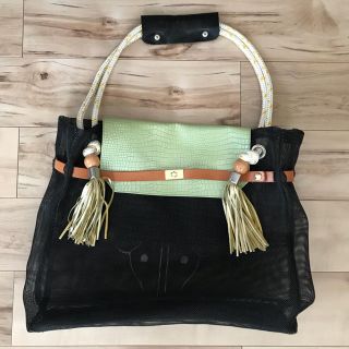 BANZAI bag フリンジ sacai (トートバッグ)