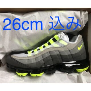 ナイキ(NIKE)のNIKE AIR VAPORMAX 95 NEON YELLOW イエローグラデ(スニーカー)