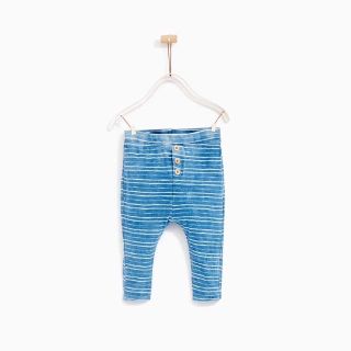 ザラキッズ(ZARA KIDS)のZARA baby 92 ボーダーパンツ(パンツ/スパッツ)