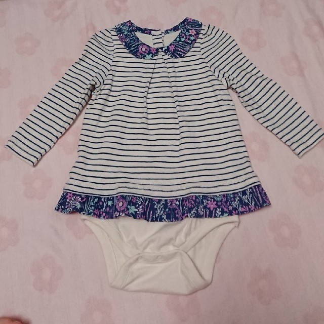 babyGAP(ベビーギャップ)のGAP 長袖ボディ ロンパース キッズ/ベビー/マタニティのベビー服(~85cm)(ロンパース)の商品写真